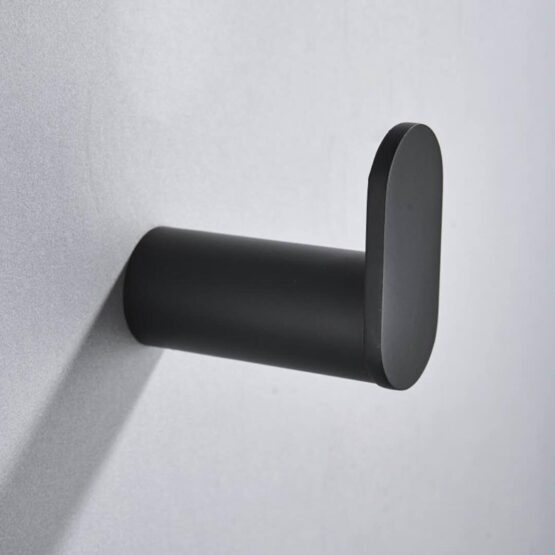 Bathroom Robe Hook- Black