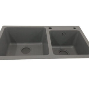 SN Grey Double Kitchen Sink
